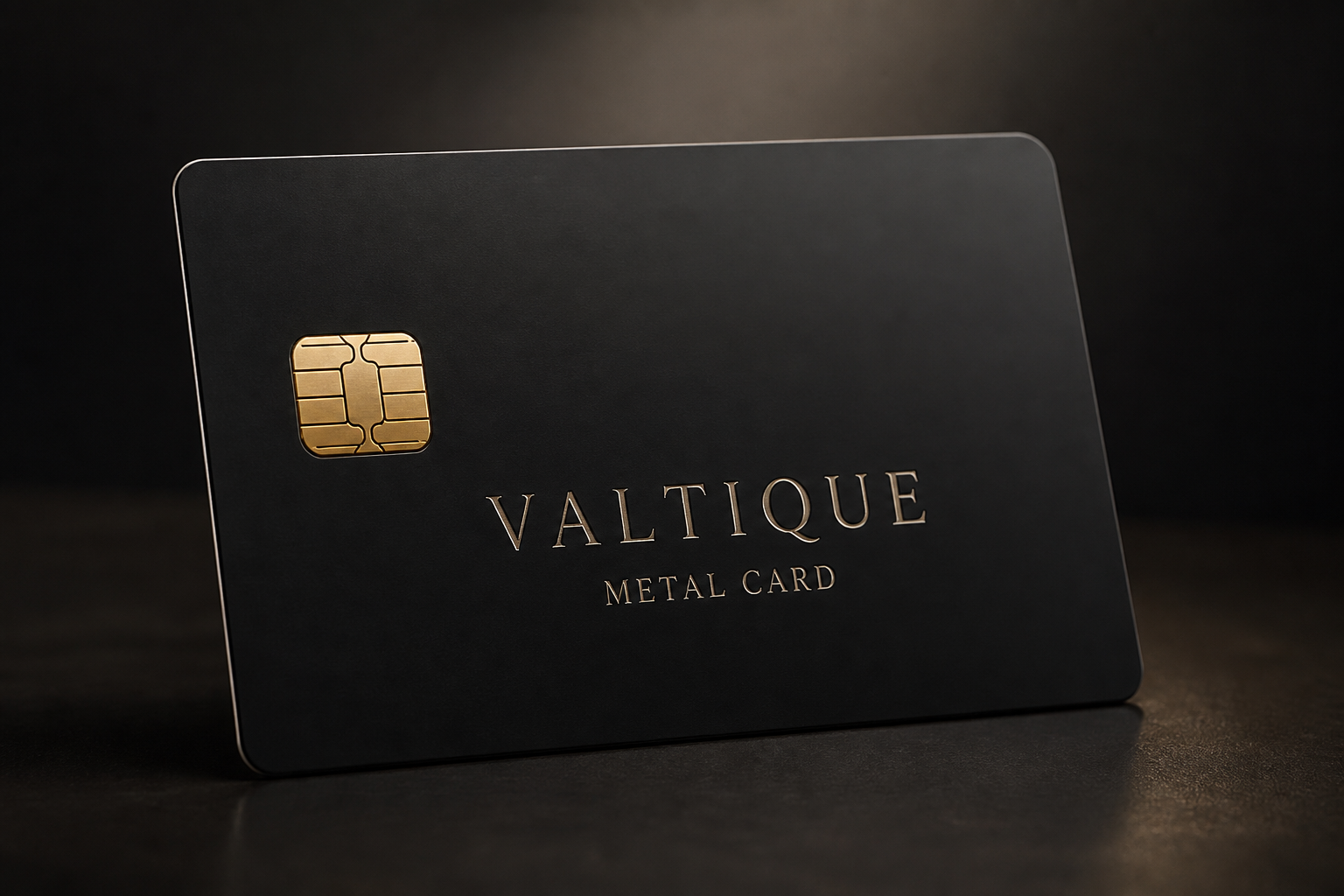 Customize your own Valtique Metal Card card