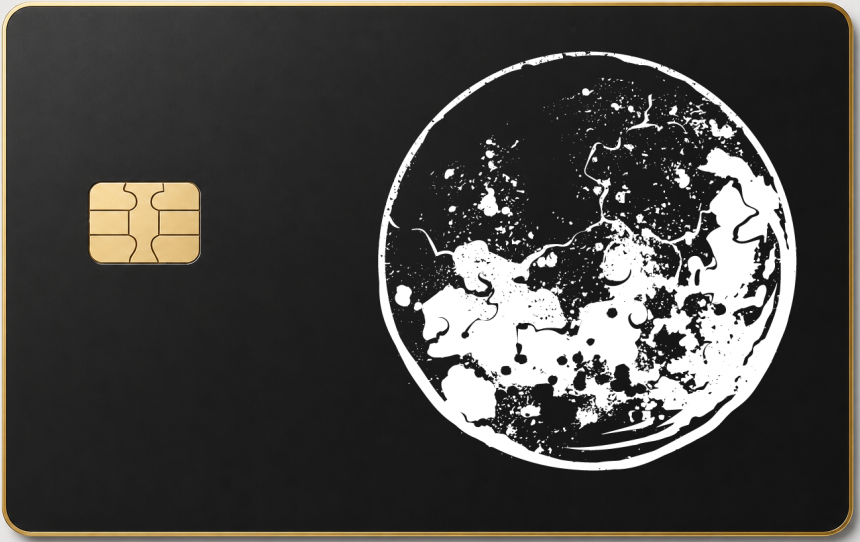 Moon Card