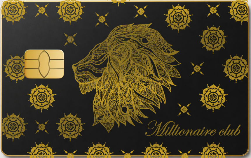 Millionaire lion